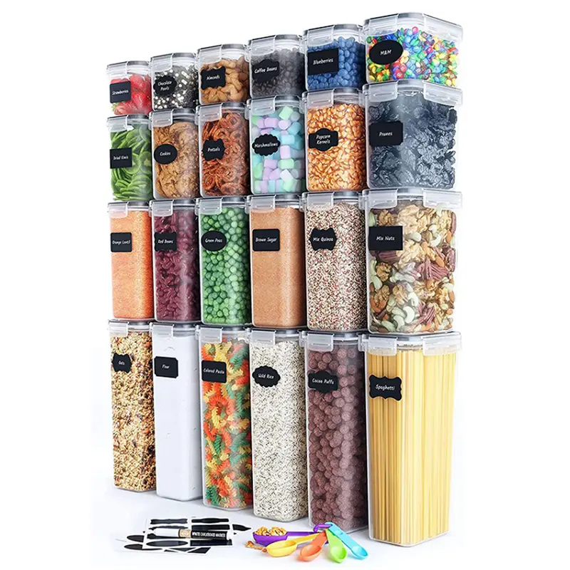 Various Sizes Cereal Containers