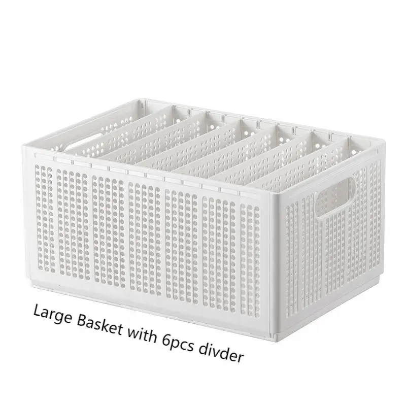 Folding-Storage-Basket-with-Divider-9