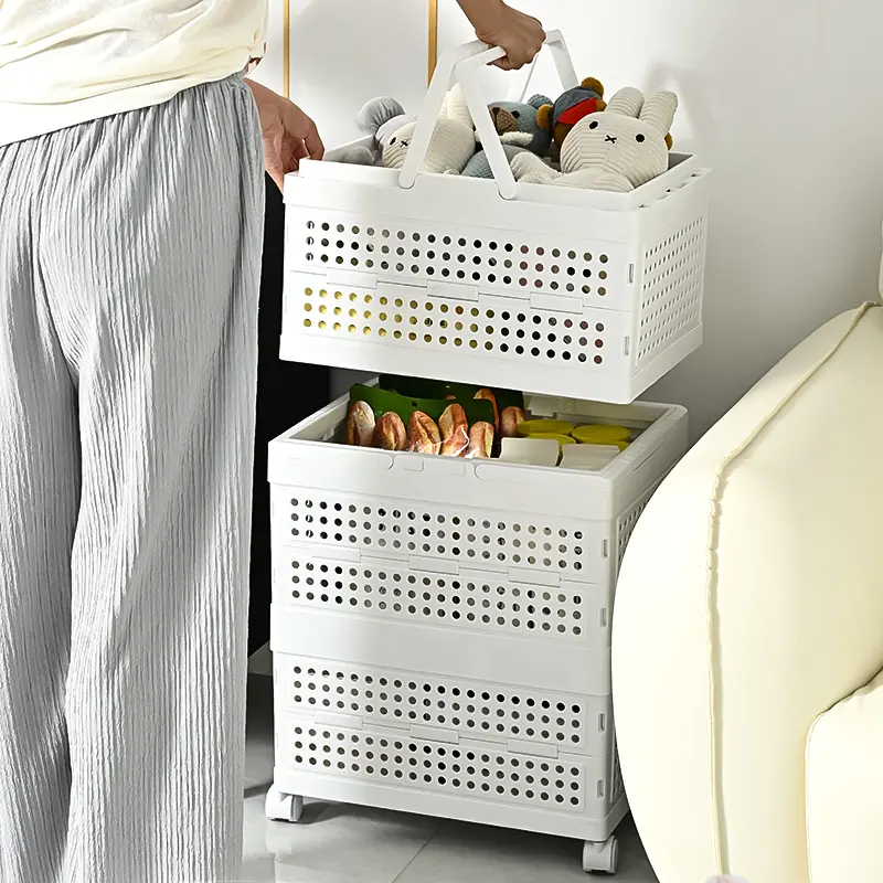 Folding Storage Box With Handle