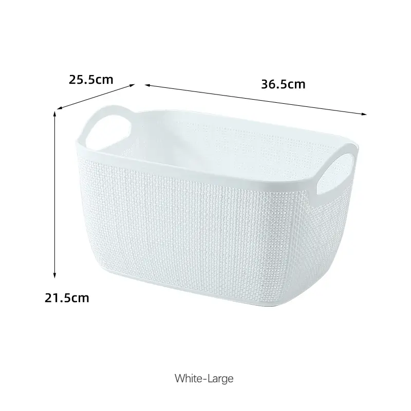 Linen pattern storage basket-1