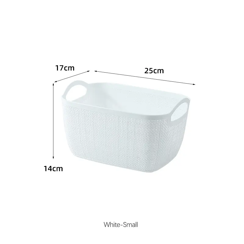 Linen pattern storage basket-2