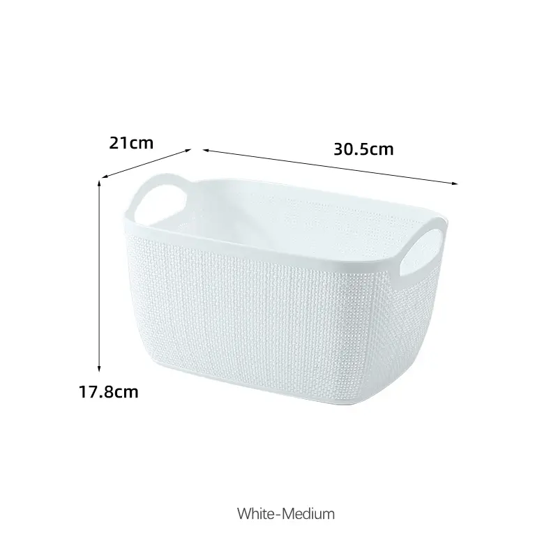 Linen pattern storage basket-3