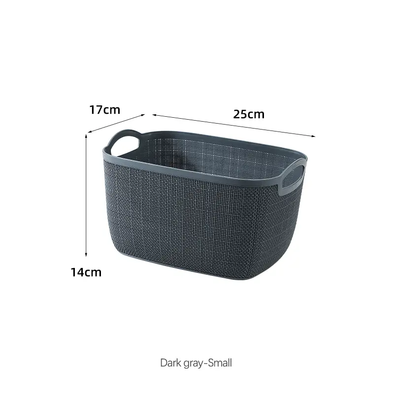 Linen pattern storage basket-4