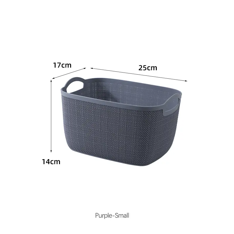 Linen pattern storage basket-8