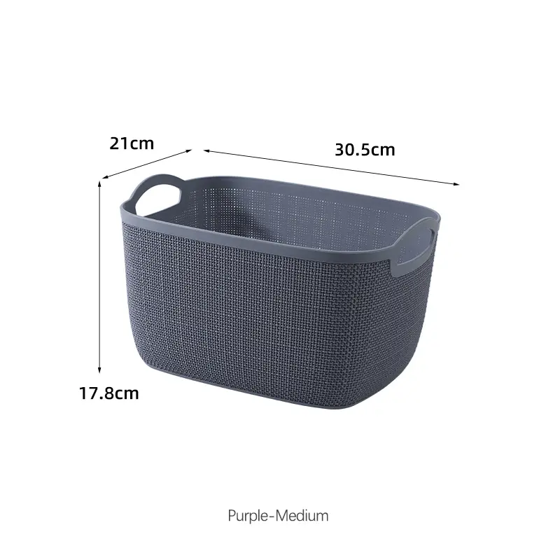 Linen pattern storage basket-9