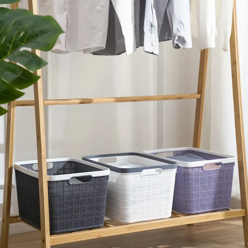 Square Linen Storage Basket