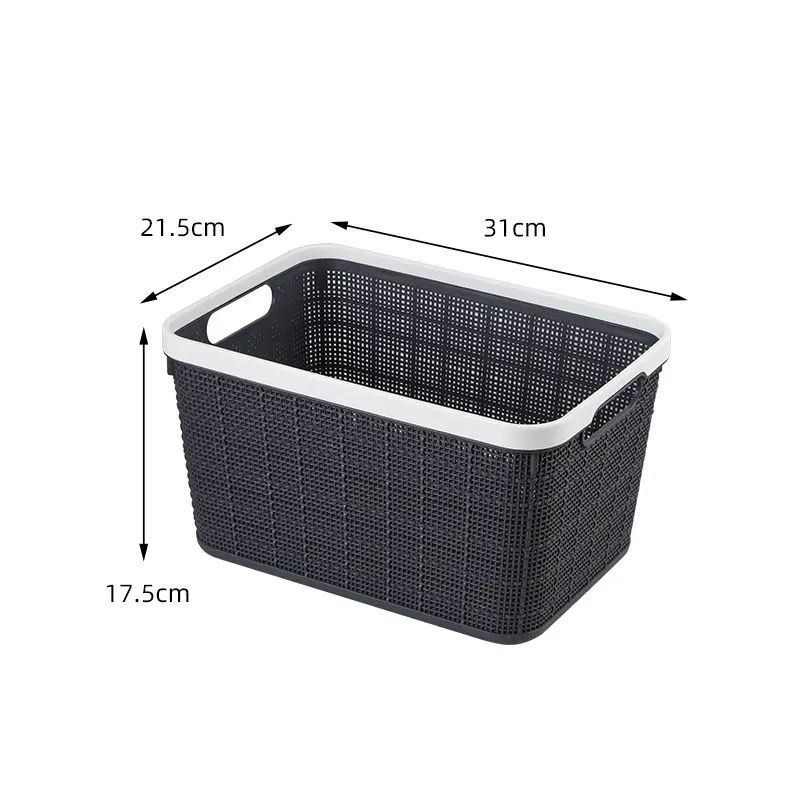 Square-linen-pattern-storage-basket-9 Square-linen-pattern-storage-basket-9