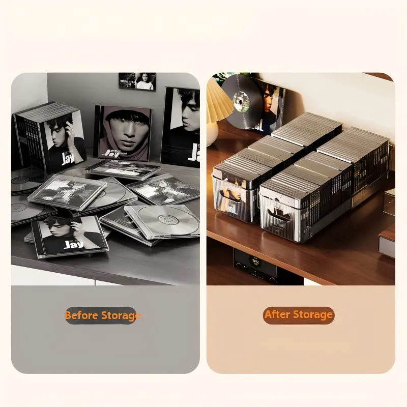 CD PET Storage box with divider-3