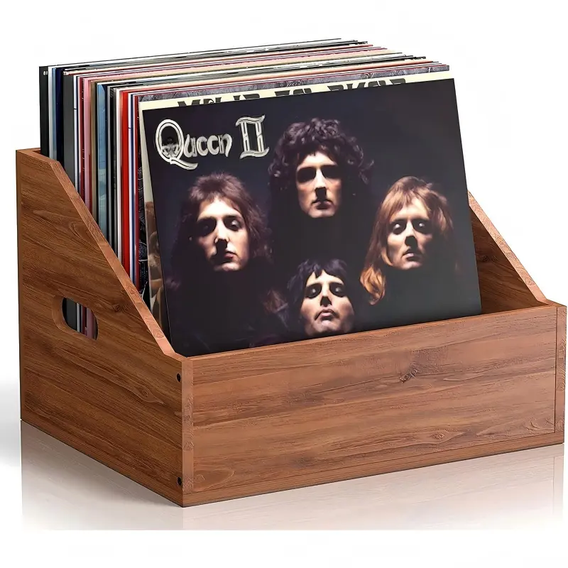 CD wooden storage box