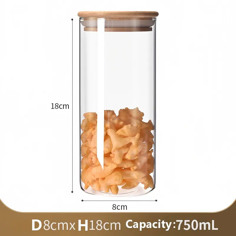 Round Glass Jar-10