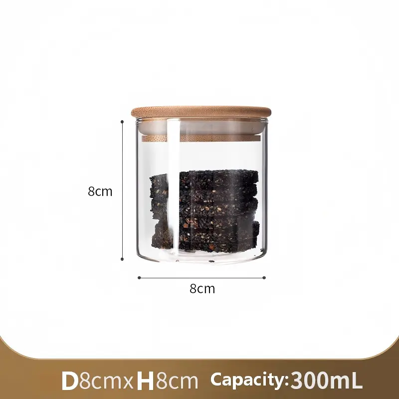 Round Glass Jar-15