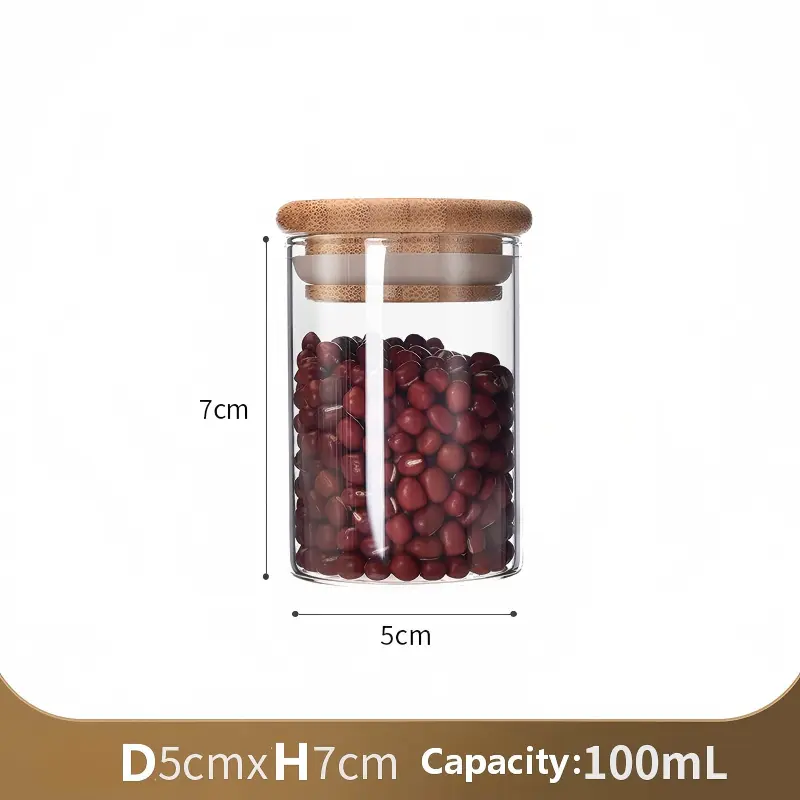 Round Glass Jar-16