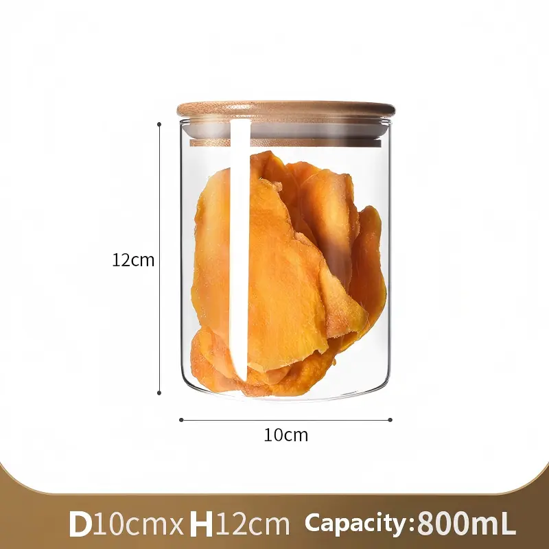 Round Glass Jar-17