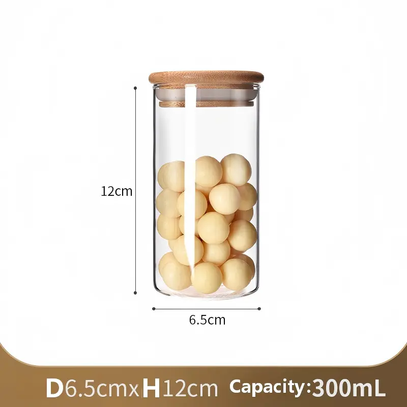 Round Glass Jar-19
