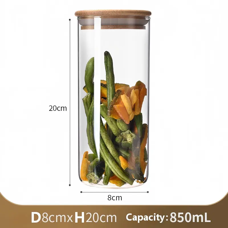 Round Glass Jar-21