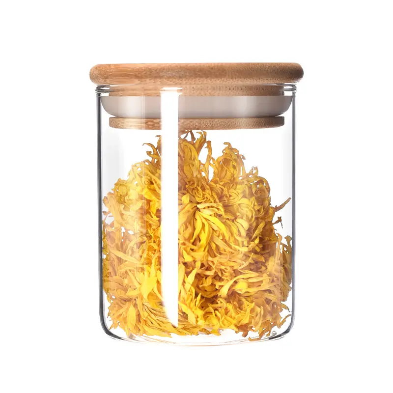 Round Glass Jar-24