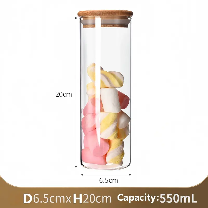Round Glass Jar-26