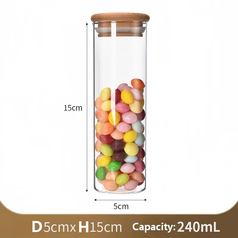 Round Glass Jar-31