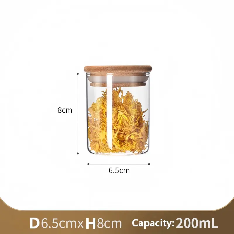 Round Glass Jar-32