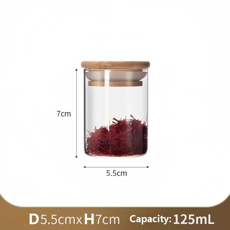Round Glass Jar-34