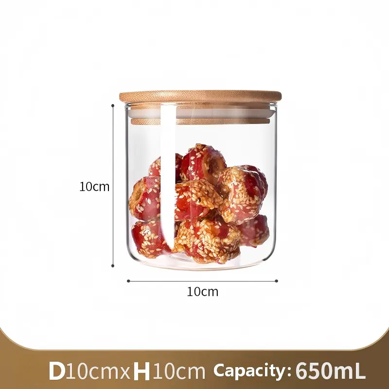 Round Glass Jar-37