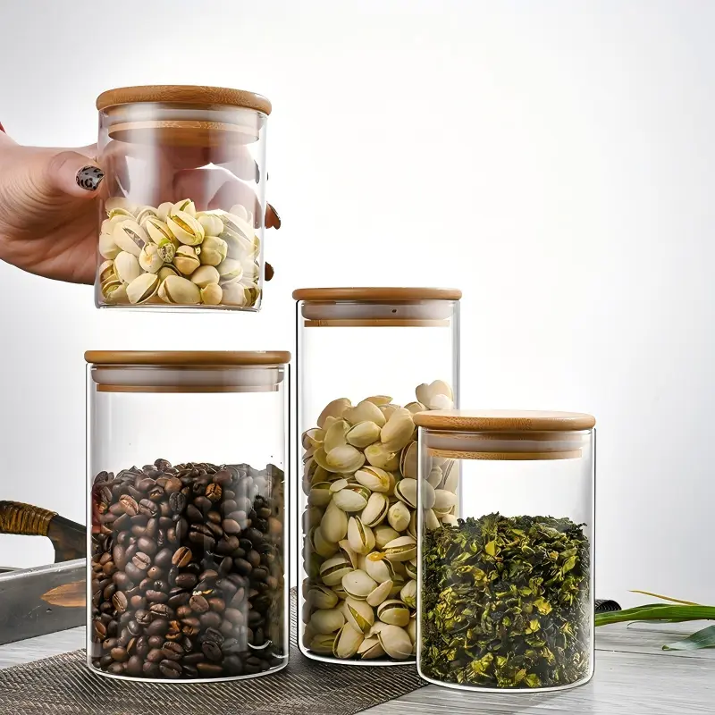 Round Glass Jar-6