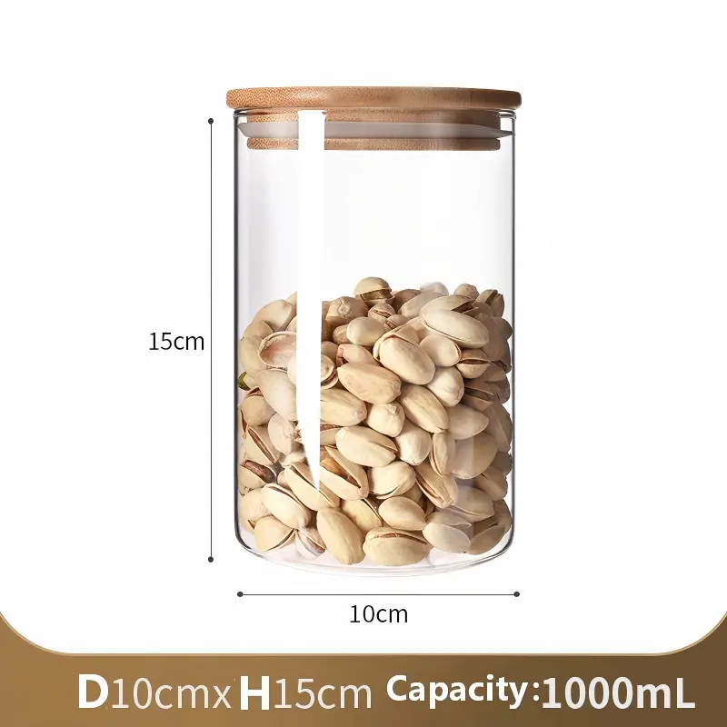 Round Glass Jar-8