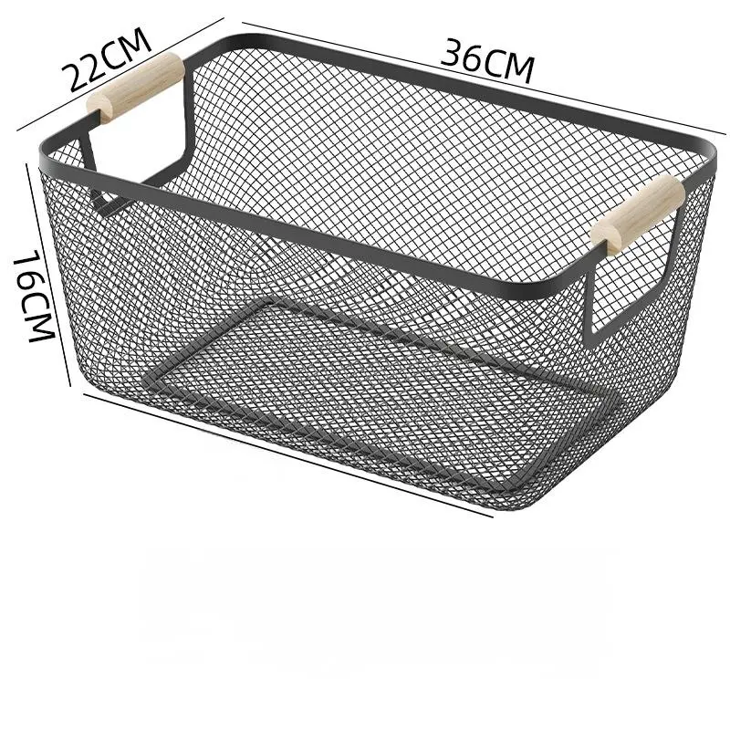 Double-Handle wire mesh basket-17 Double-Handle wire mesh basket-17
