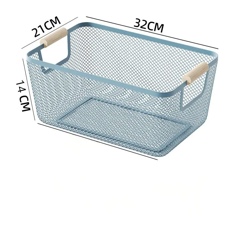 Double-Handle wire mesh basket-18 Double-Handle wire mesh basket-18