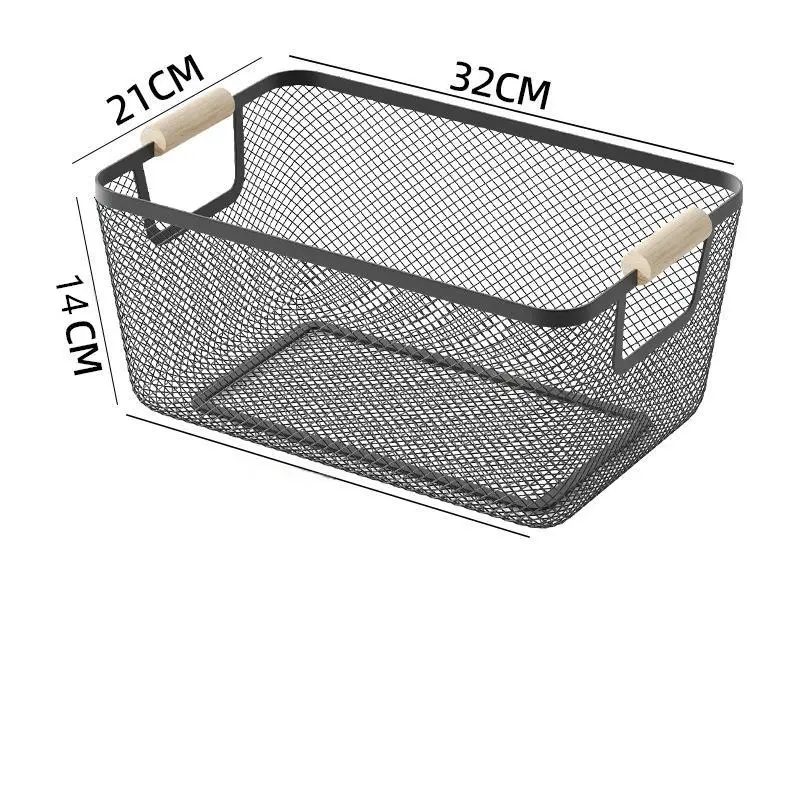 Double-Handle wire mesh basket-2 Double-Handle wire mesh basket-2