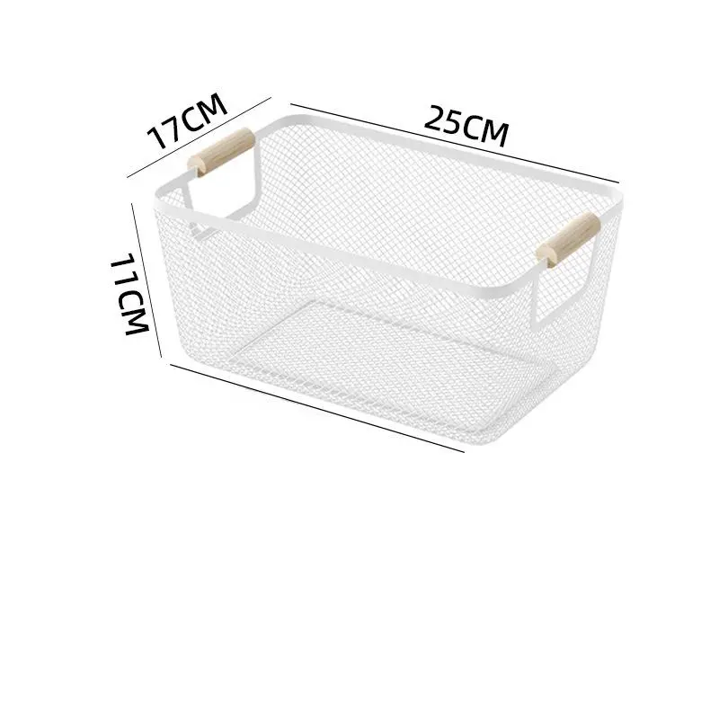 Double-Handle wire mesh basket–4