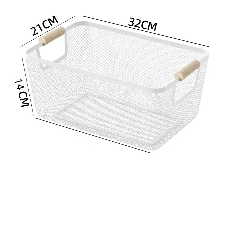 Double-Handle wire mesh basket-5