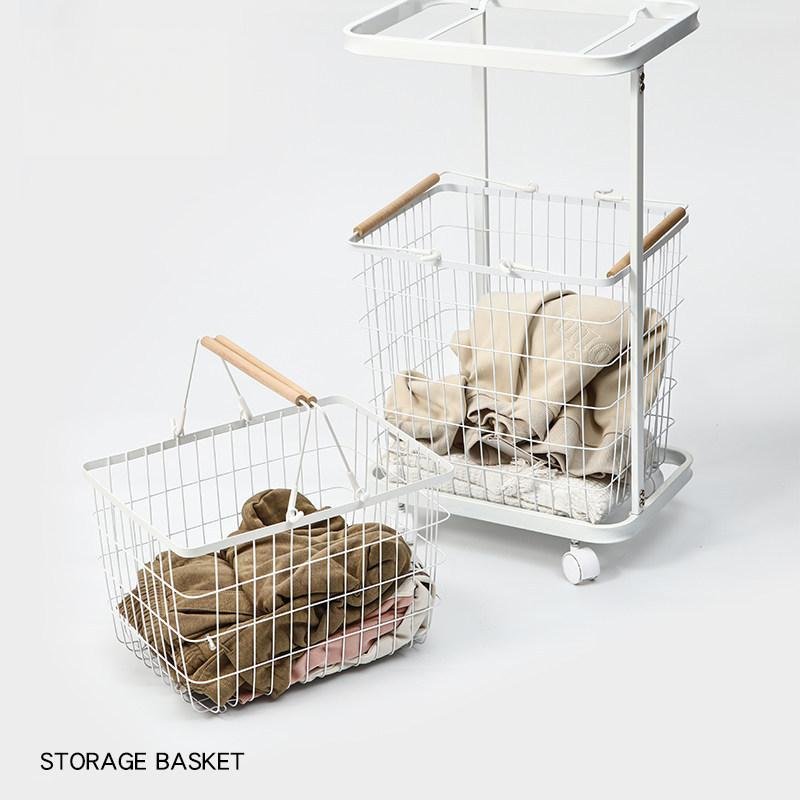Metal Rolling Laundry Hamper-2 Metal Rolling Laundry Hamper-2