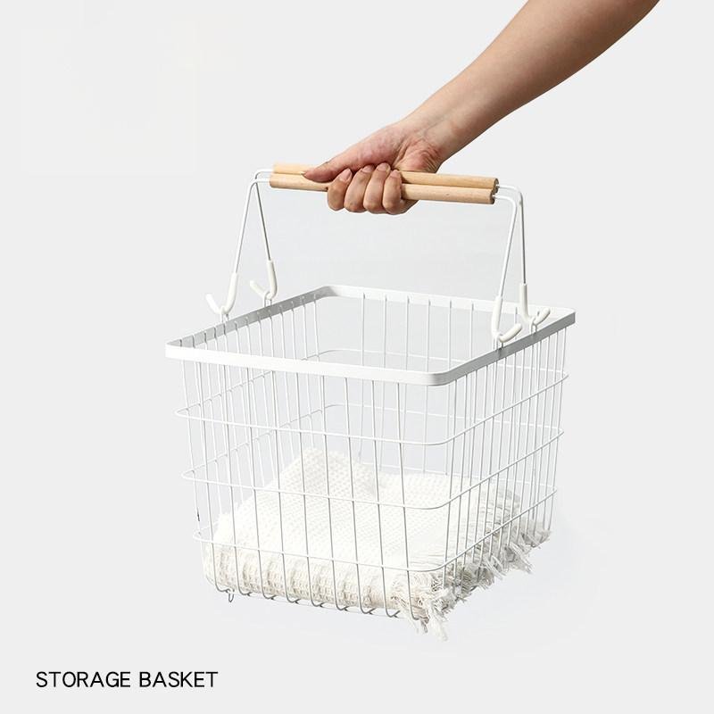 Metal Rolling Laundry Hamper-3 Metal Rolling Laundry Hamper-3