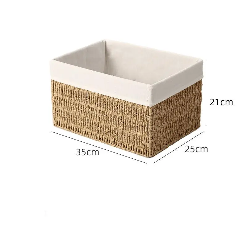 Paper Rope Storage Basket-11