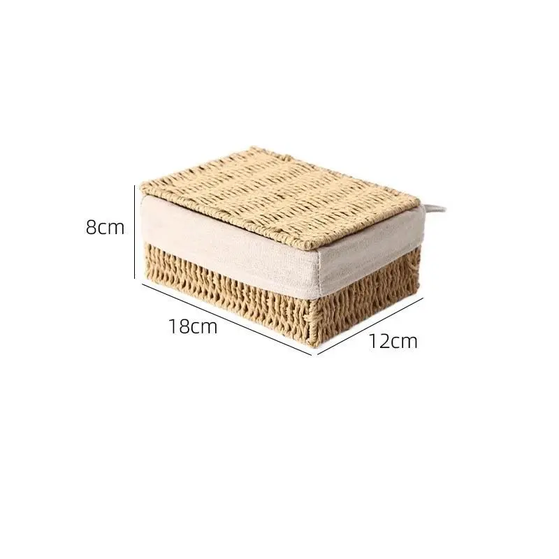 Paper Rope Storage Basket-20