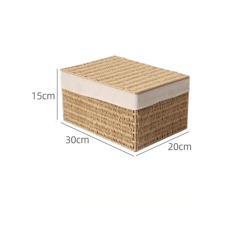 Paper Rope Storage Basket-21