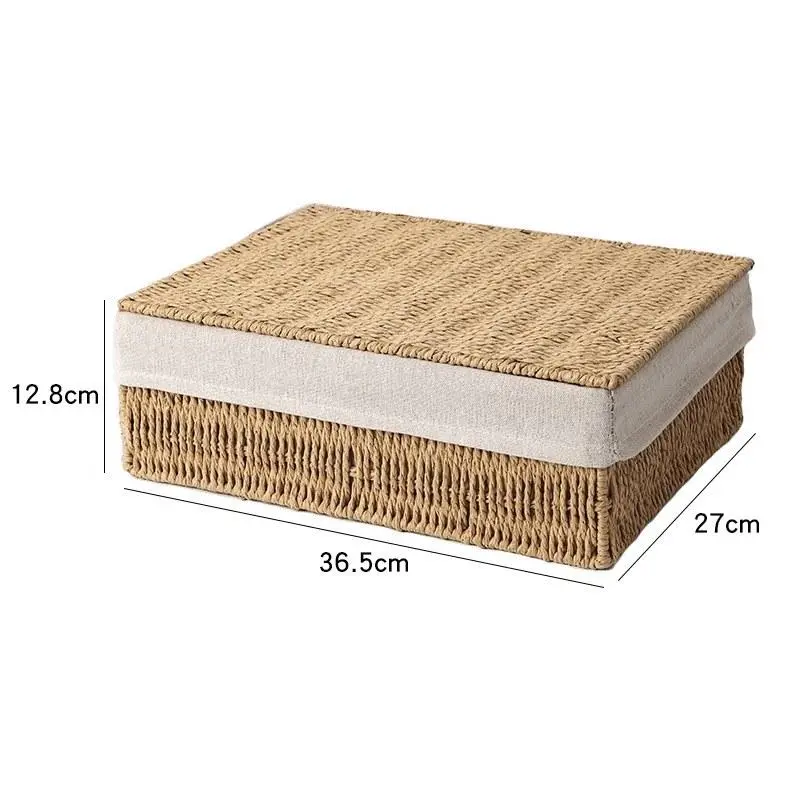 Paper Rope Storage Basket-22