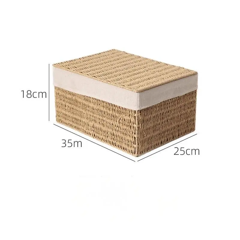 Paper Rope Storage Basket-24