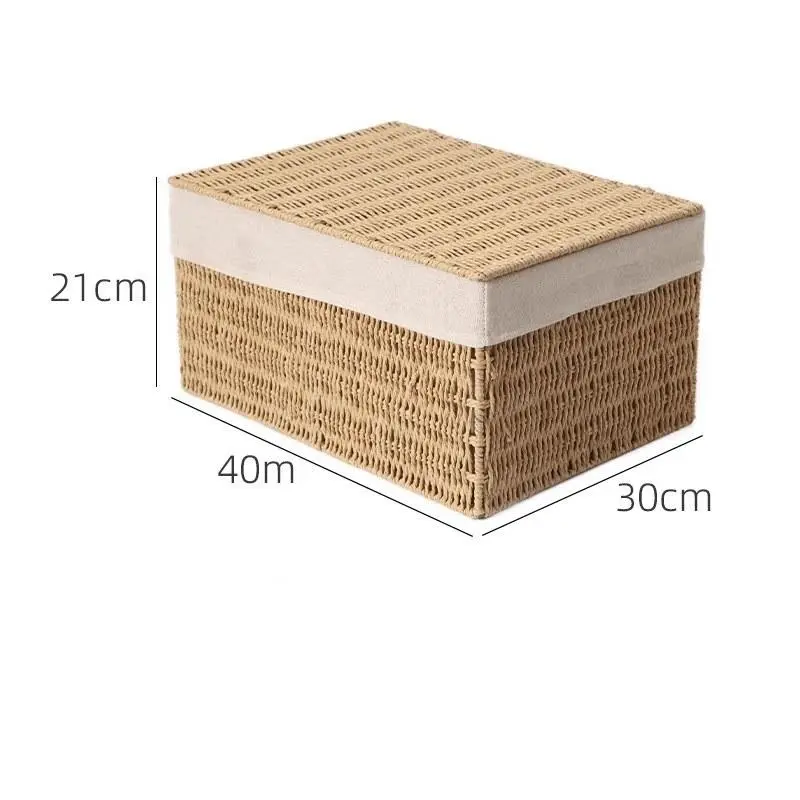 Paper Rope Storage Basket-28