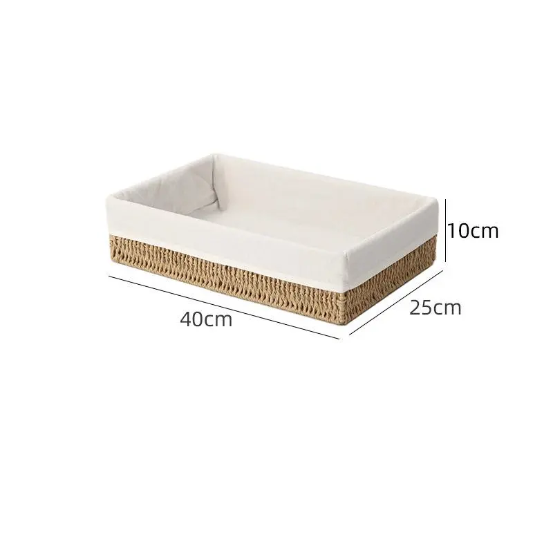 Paper Rope Storage Basket-30