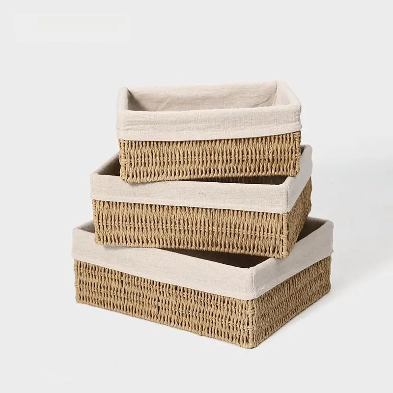 Paper Rope Storage Basket