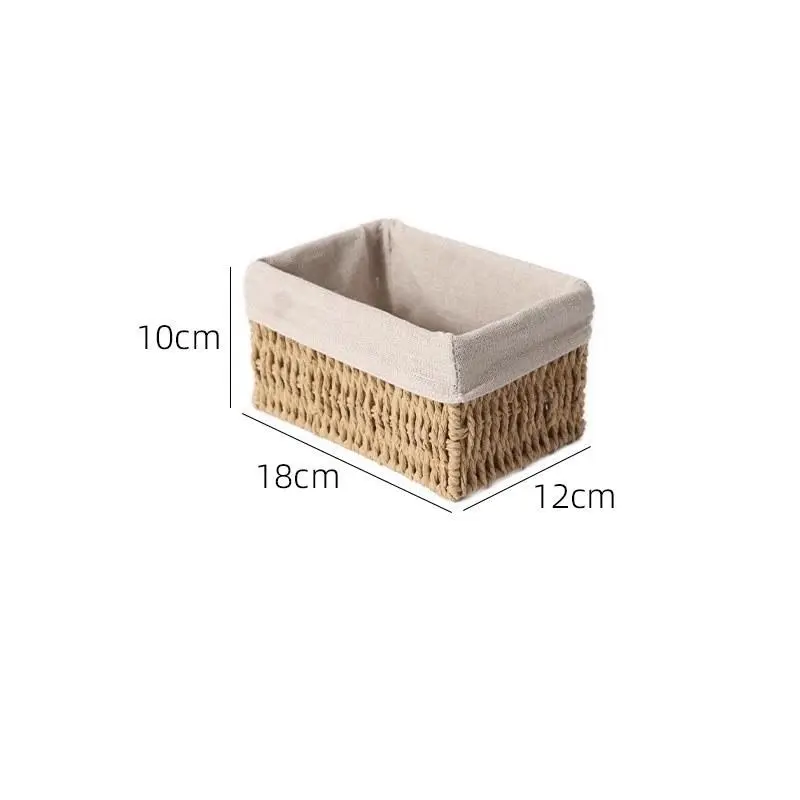 Paper Rope Storage Basket-5