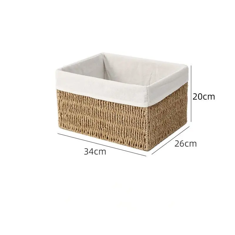 Paper Rope Storage Basket-7