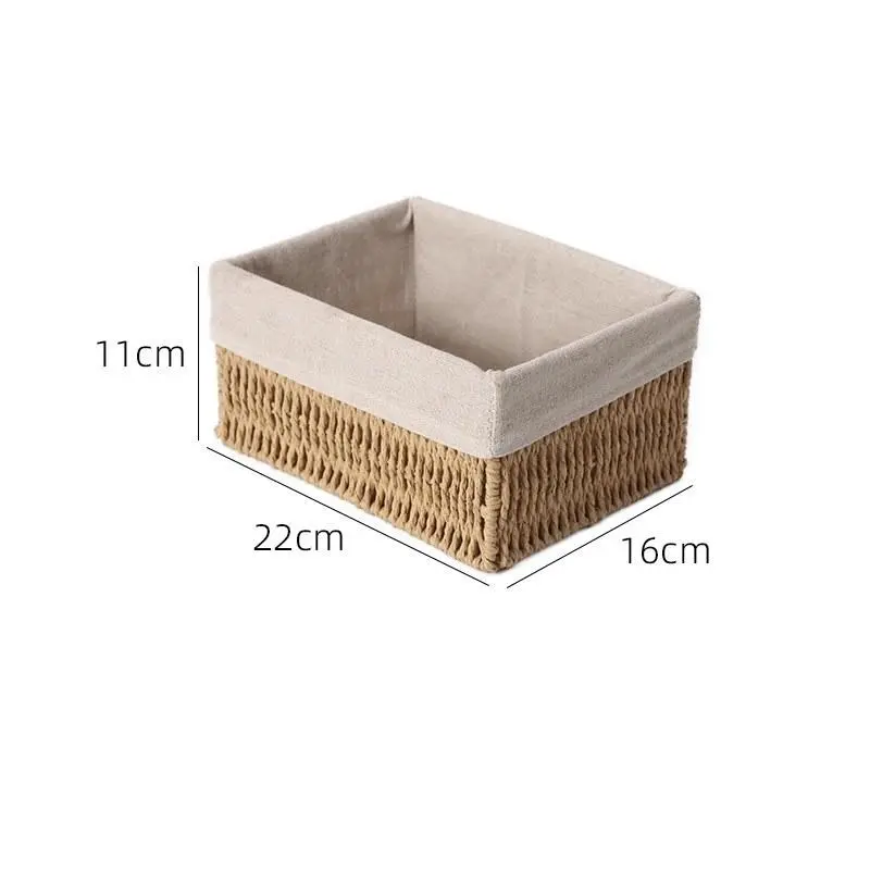 Paper Rope Storage Basket-9