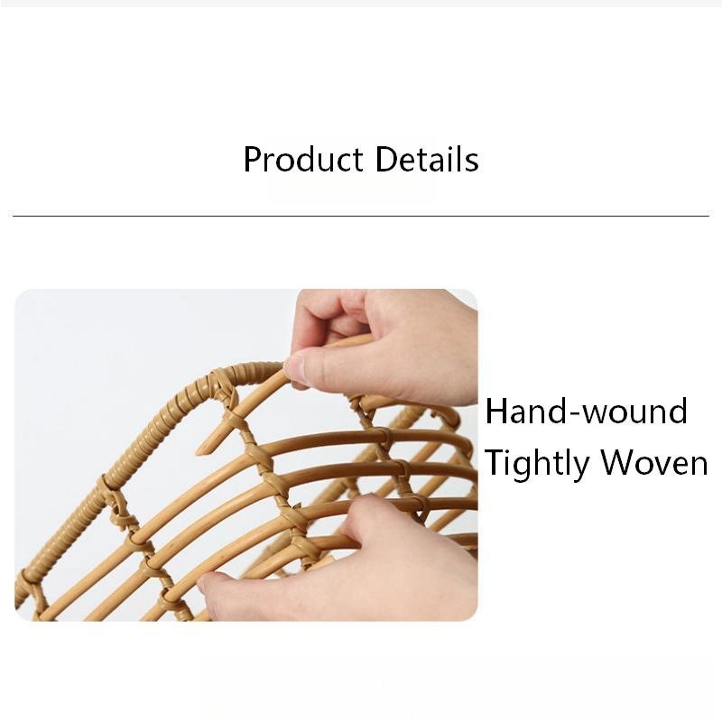 Rattan-style storage basket-6
