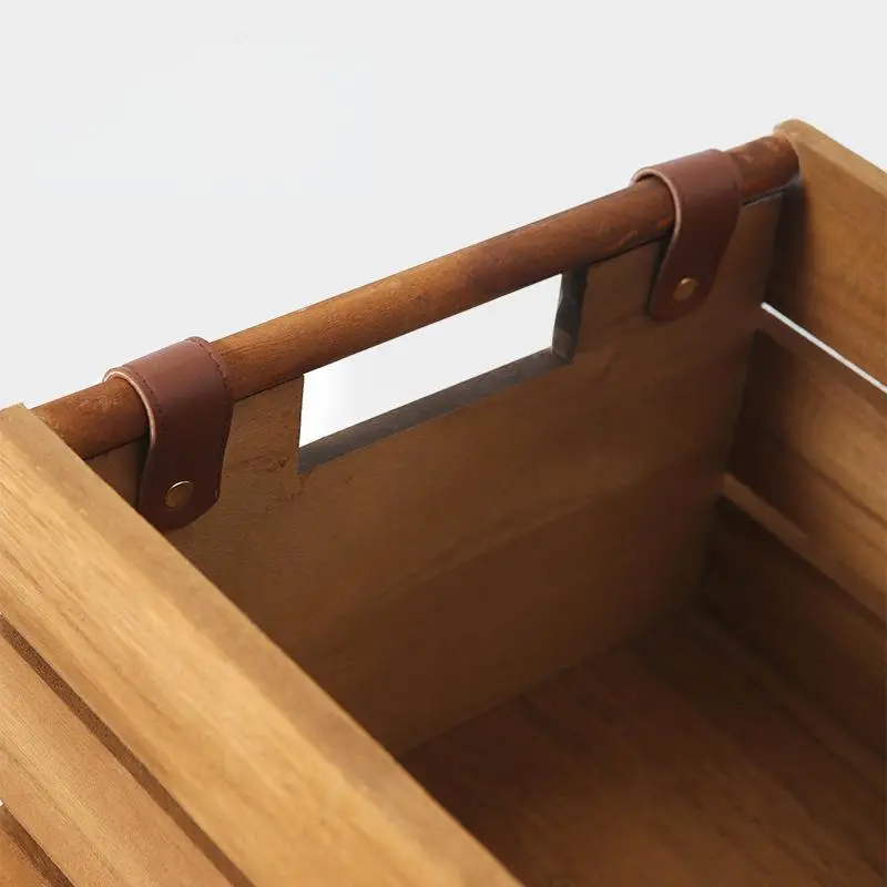 Wooden Storage Basket-3 Wooden Storage Basket-3