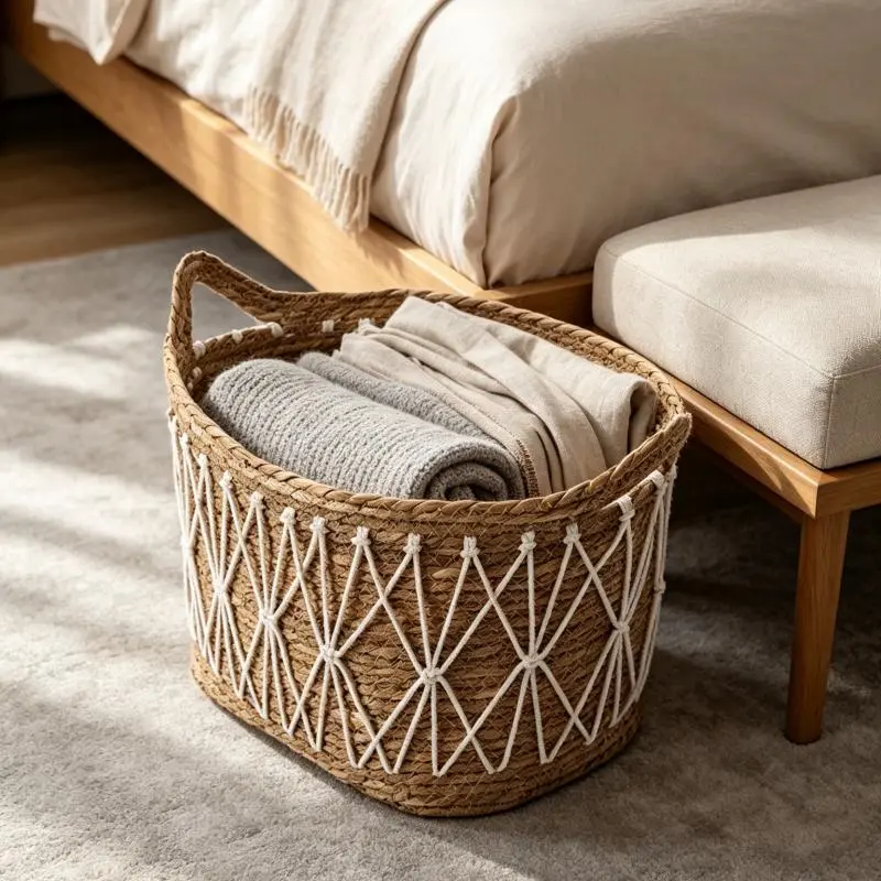 Woven Storage Basket-9 Woven Storage Basket-9